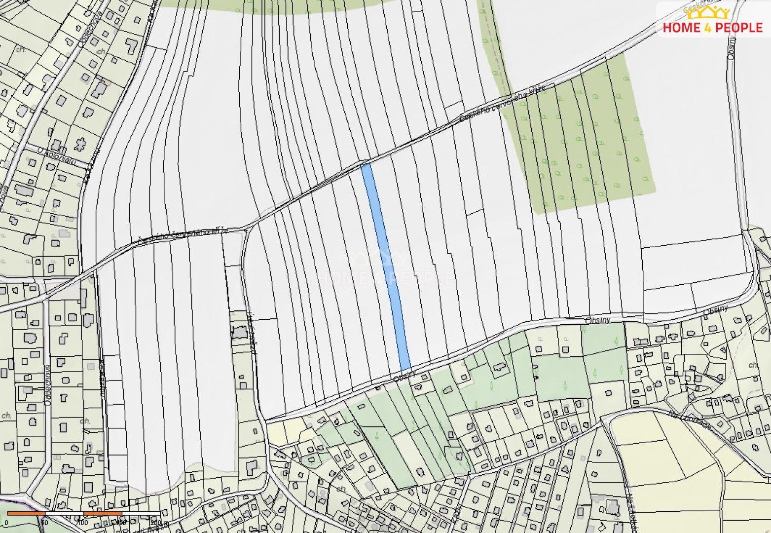 Prodej zemědělský pozemek - Lipence, Praha, 3 333 m²