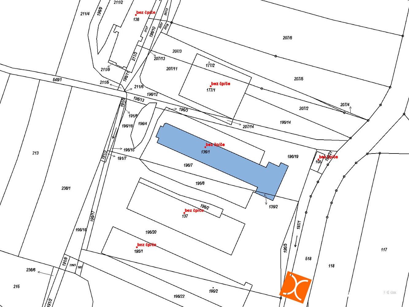 Zemědělské objekty, Jizbice, okres Nymburk, Středočeský kraj, 770 m² - 2