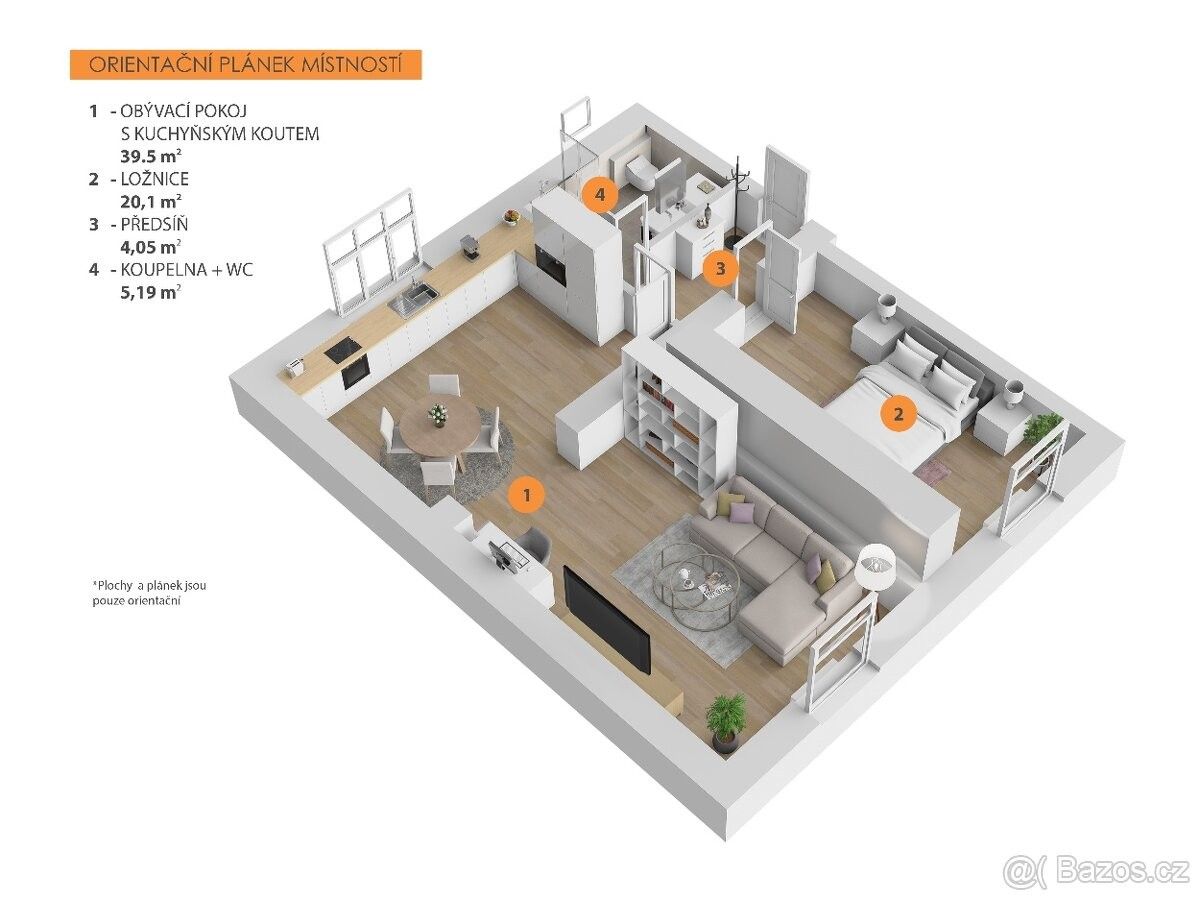 Prodej byt - Česká Třebová, 560 02