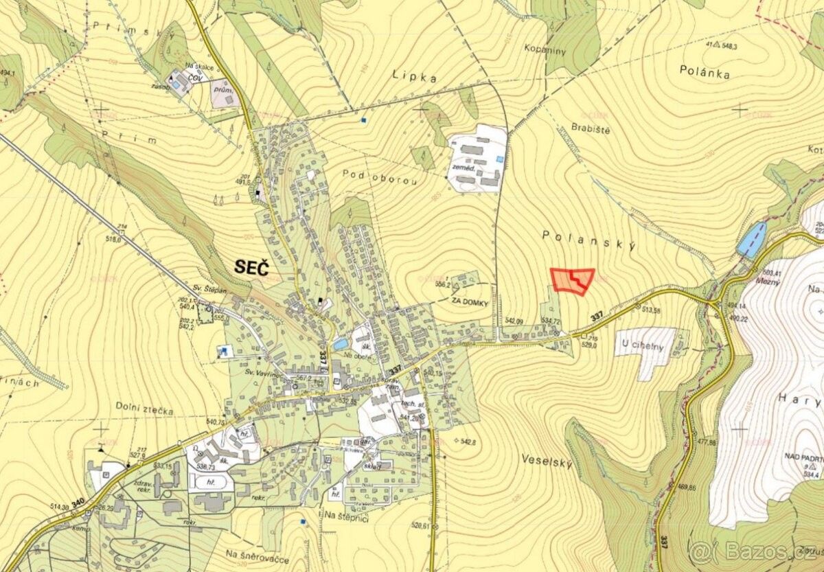 Pozemky pro bydlení, Seč, 538 07