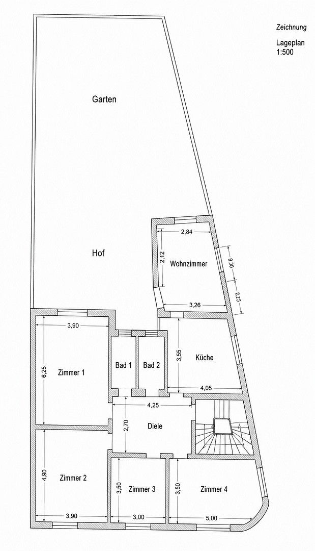 5+1, Kyffhäuser Sr. 17 Mönchengladbach Innenstadt Nordrhein-Westfalen 41061, 120 m² - 2