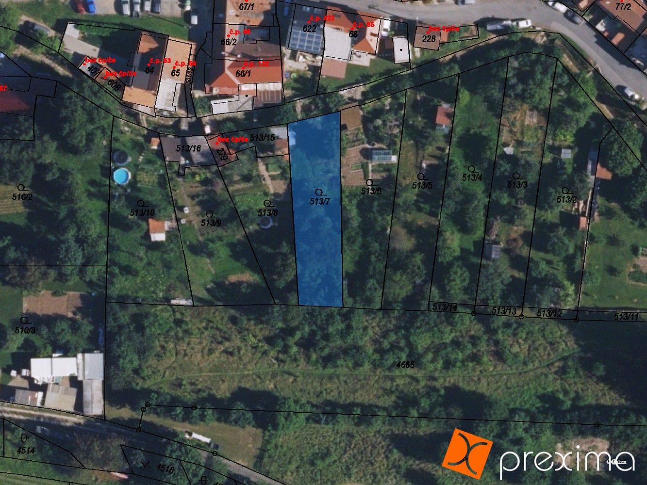 Pozemek pro bydlení, 690 m²