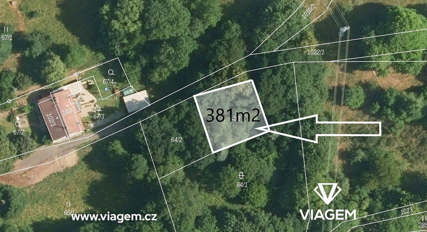 Zahrada, 381 m²