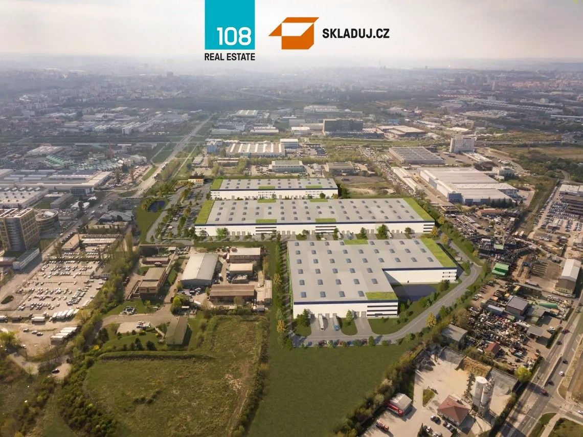 Sklady, Průmyslová , Praha, 1 500 m² - 2