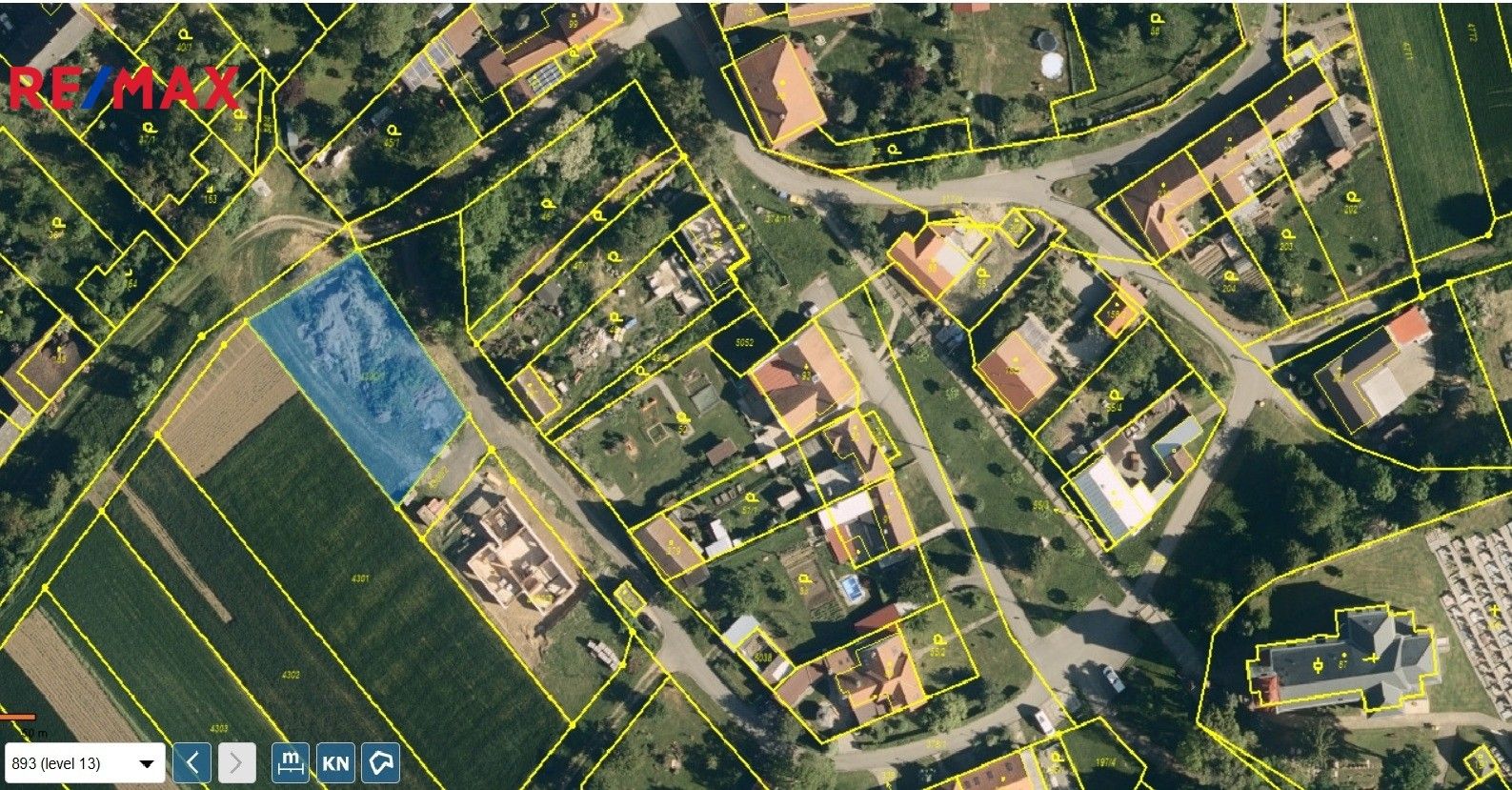 Pozemky pro bydlení, Kučerov, 1 075 m²