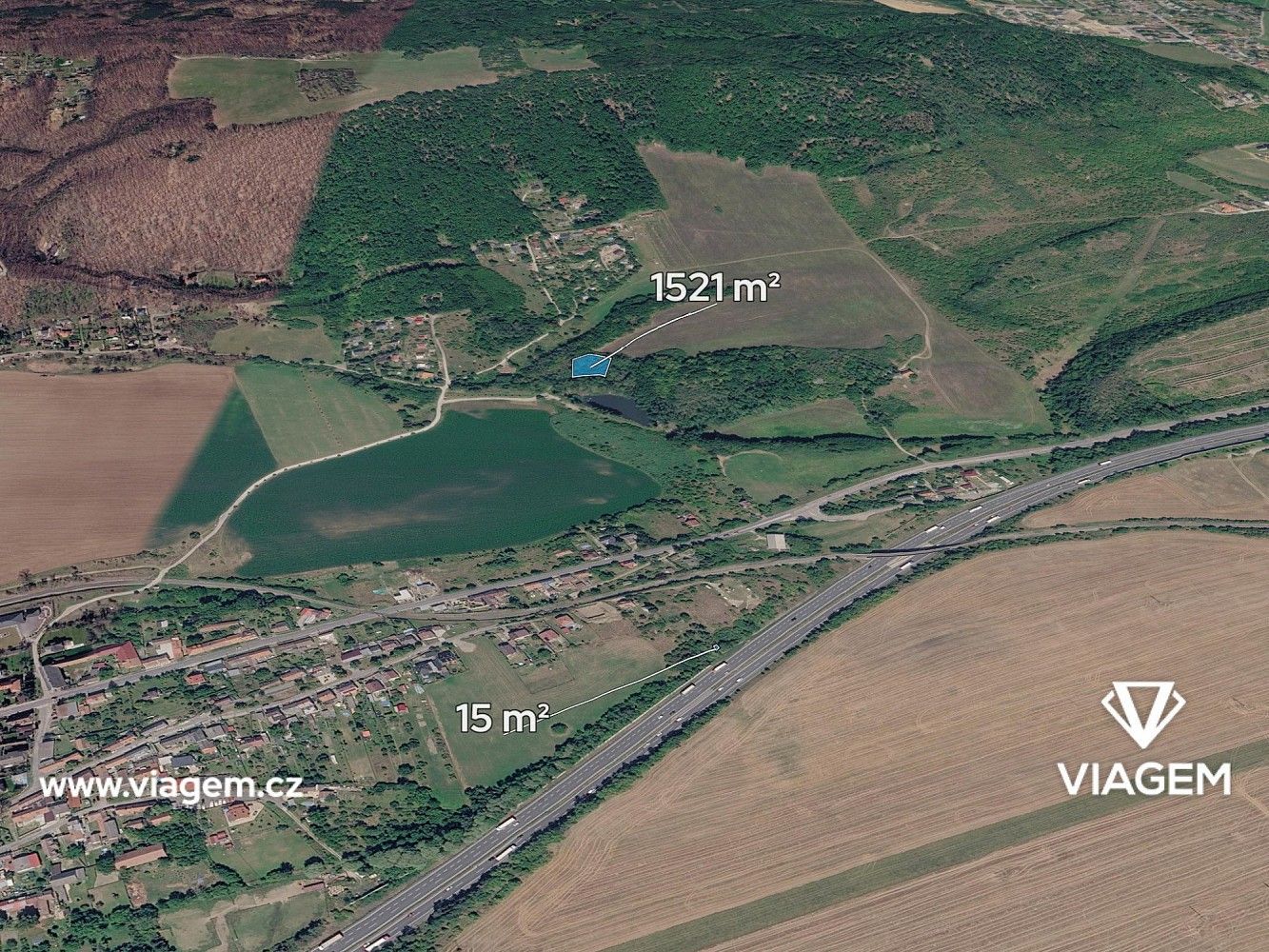 Prodej les - Vráž, okres Beroun, Středočeský kraj - 1