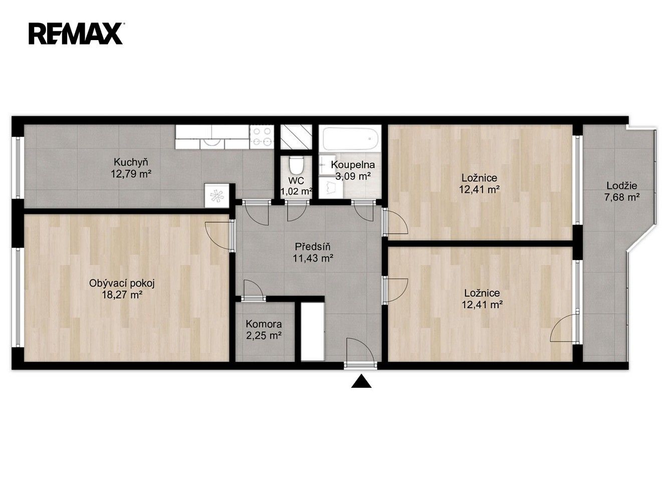Byt 3+kk · 75 m² · Jana Růžičky, Praha 4 - Kunratice - 3