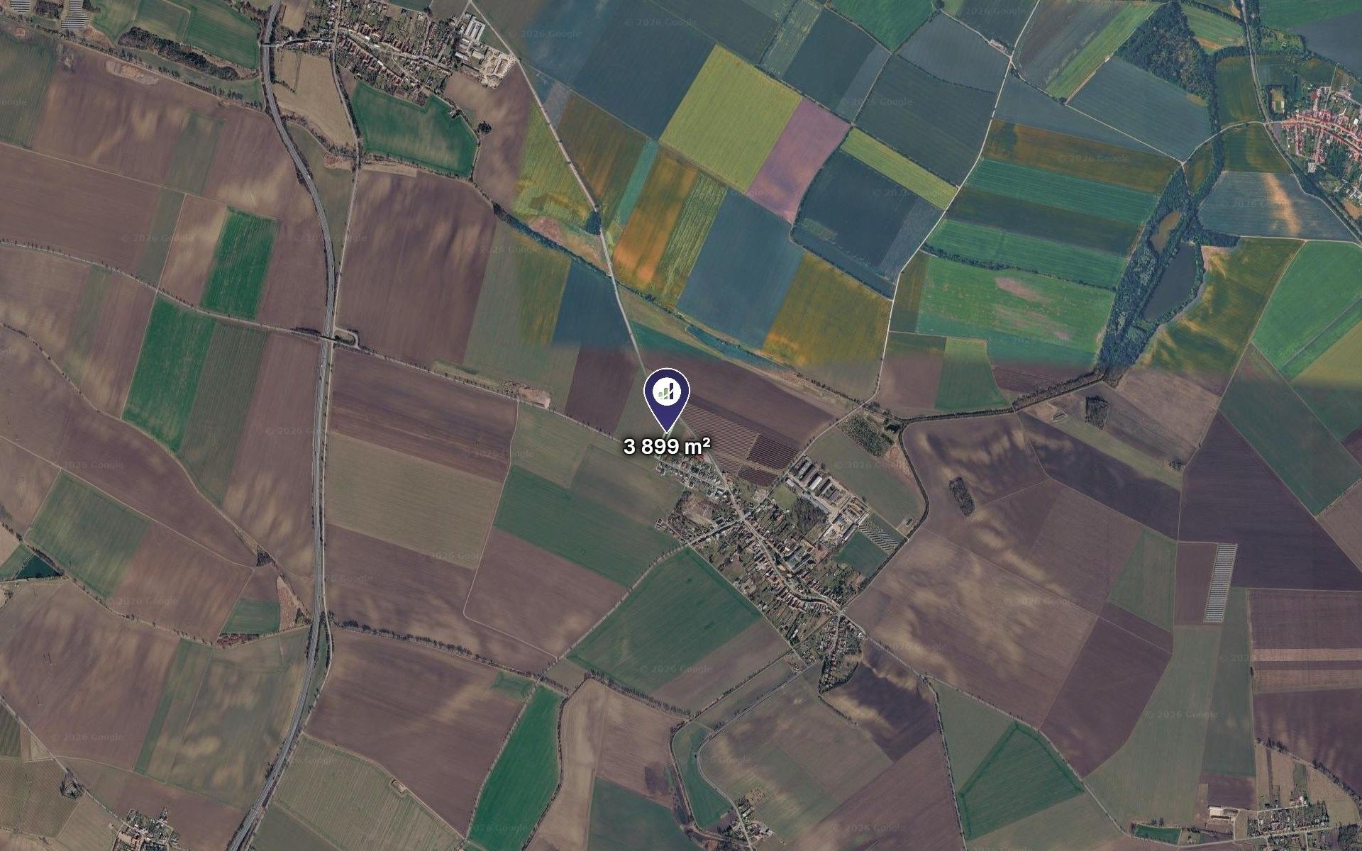 Zemědělské pozemky, Výšovice, 1 300 m² - 2