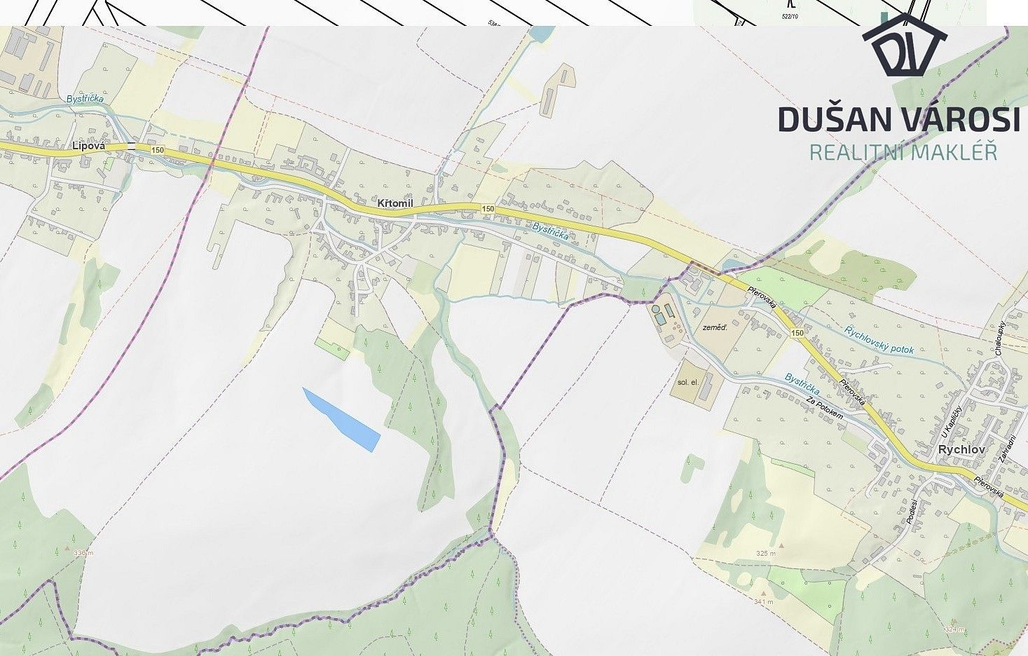 Zemědělské pozemky, Křtomil, okres Přerov, Olomoucký kraj - 2