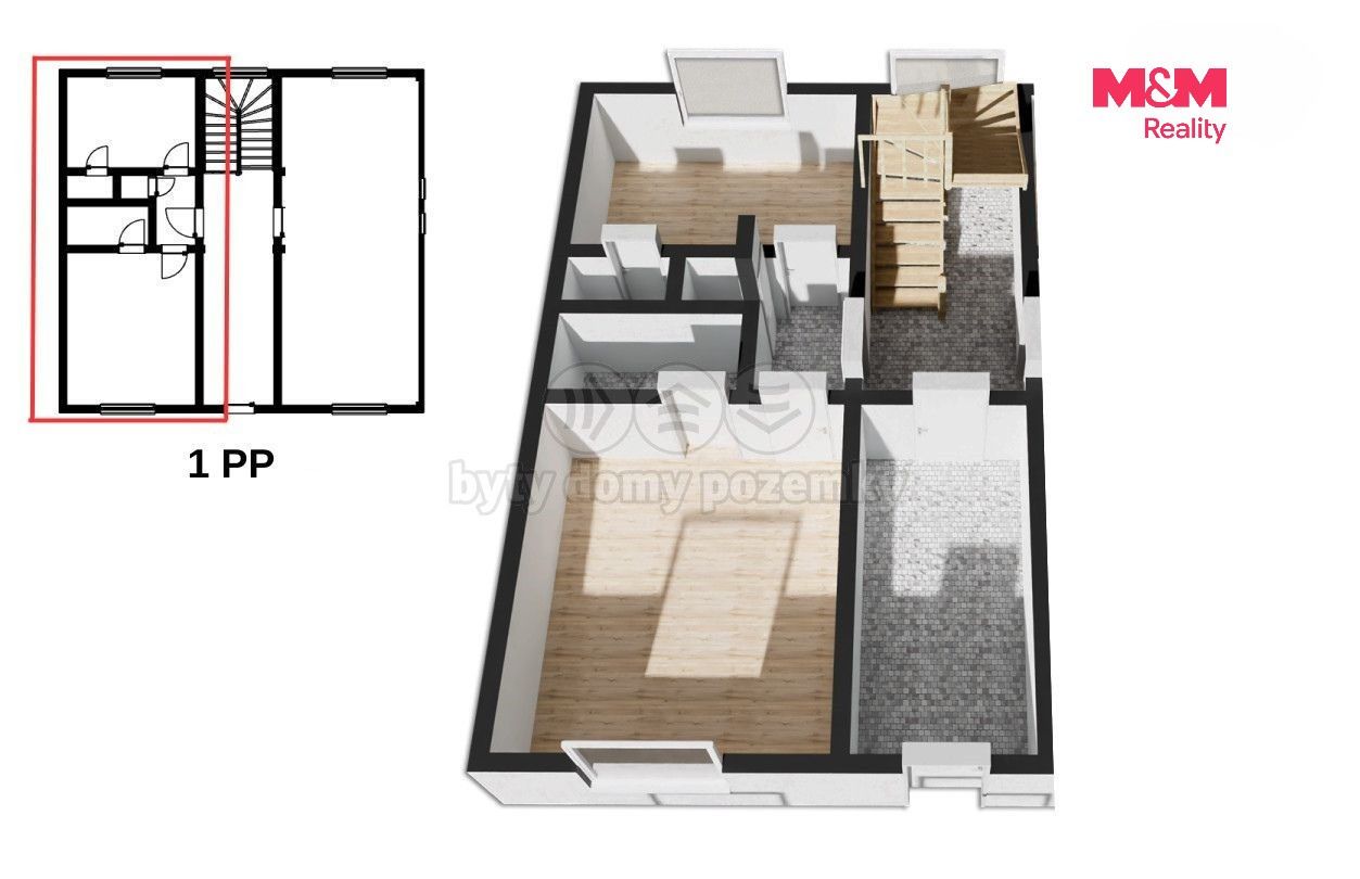 Prodej byt 1+1 - Hornokrčská, Praha, 43 m² - 5