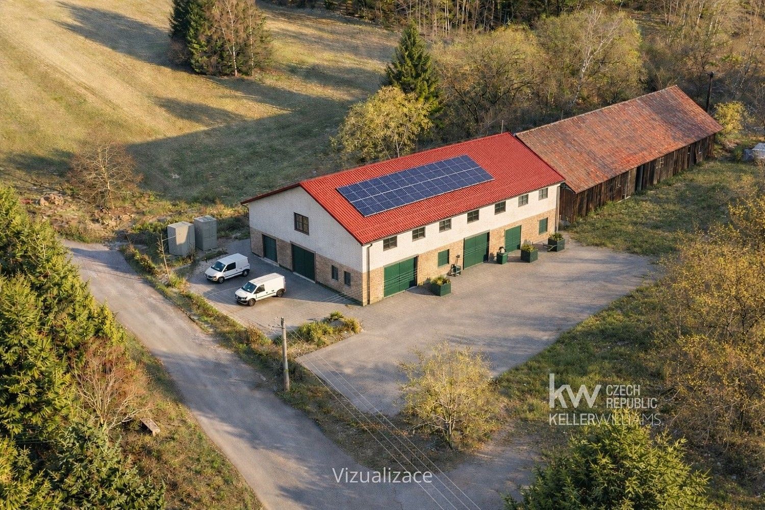 Zemědělské objekty, Častrov - Jakubín, okres Pelhřimov, Kraj Vysočina, 372 m² - 2