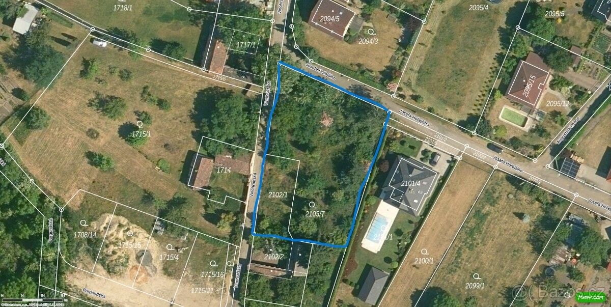 Pozemky pro bydlení, Mělník, 276 01, 1 476 m²