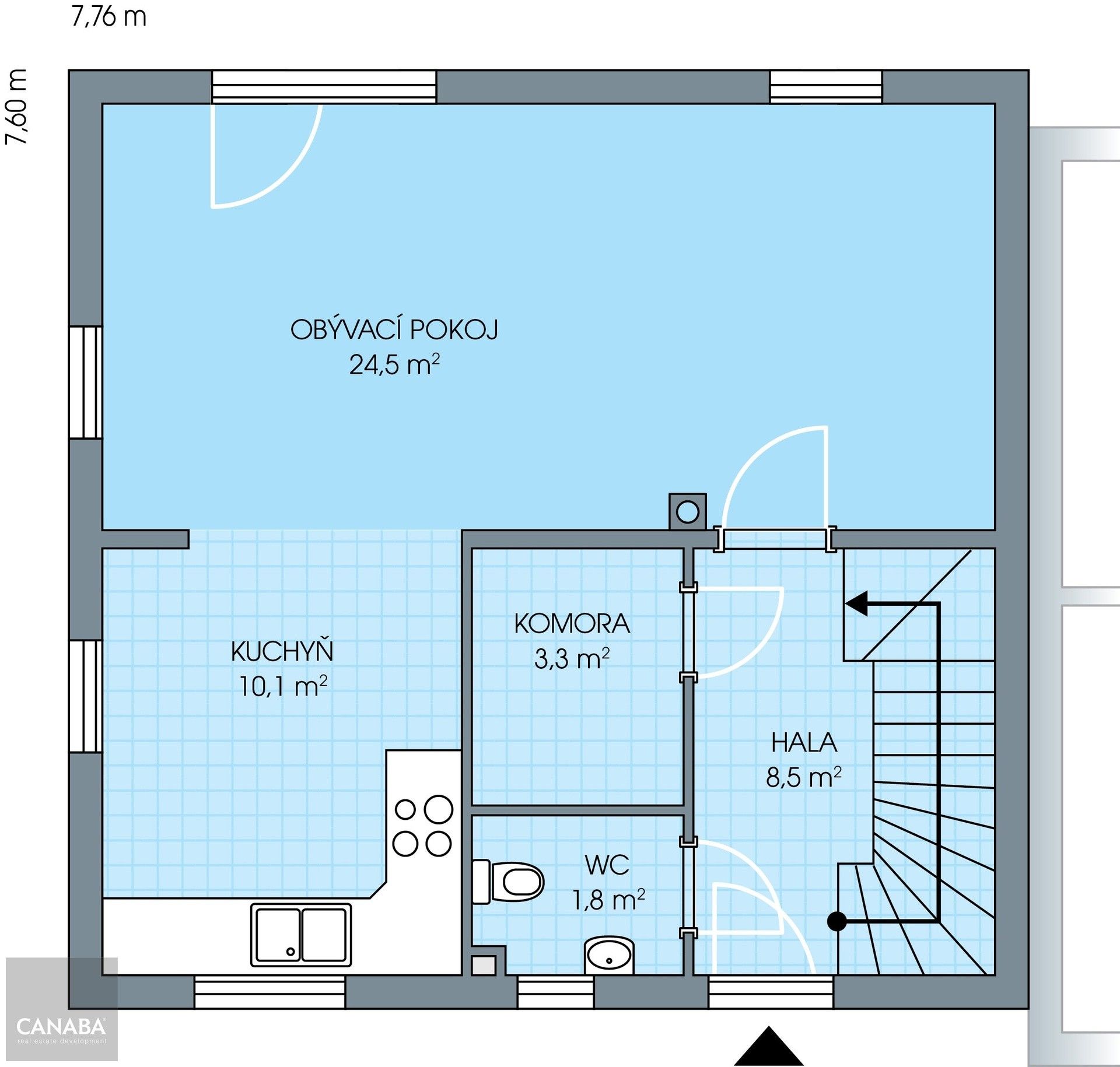 Prodej rodinný dům - Nehvizdy, 108 m² - 5