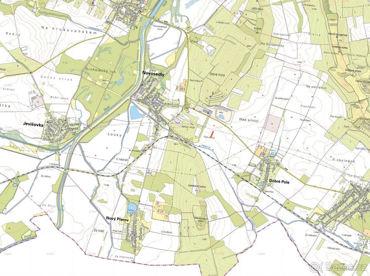 Pozemky pro bydlení, Novosedly na Moravě, 691 82