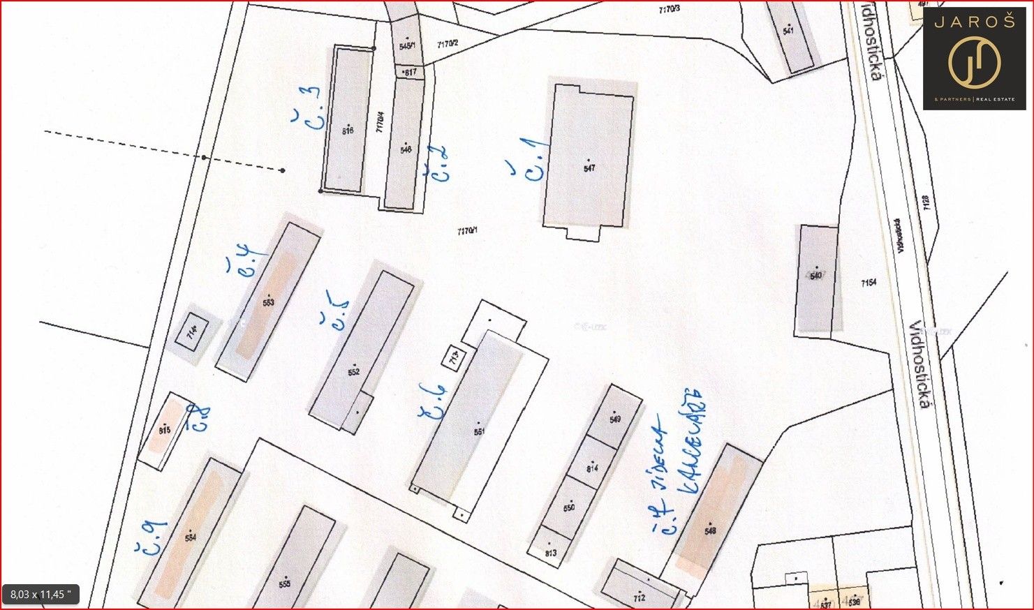 Výrobní prostory · 2 462 m² · Vidhostická, Vroutek - 4