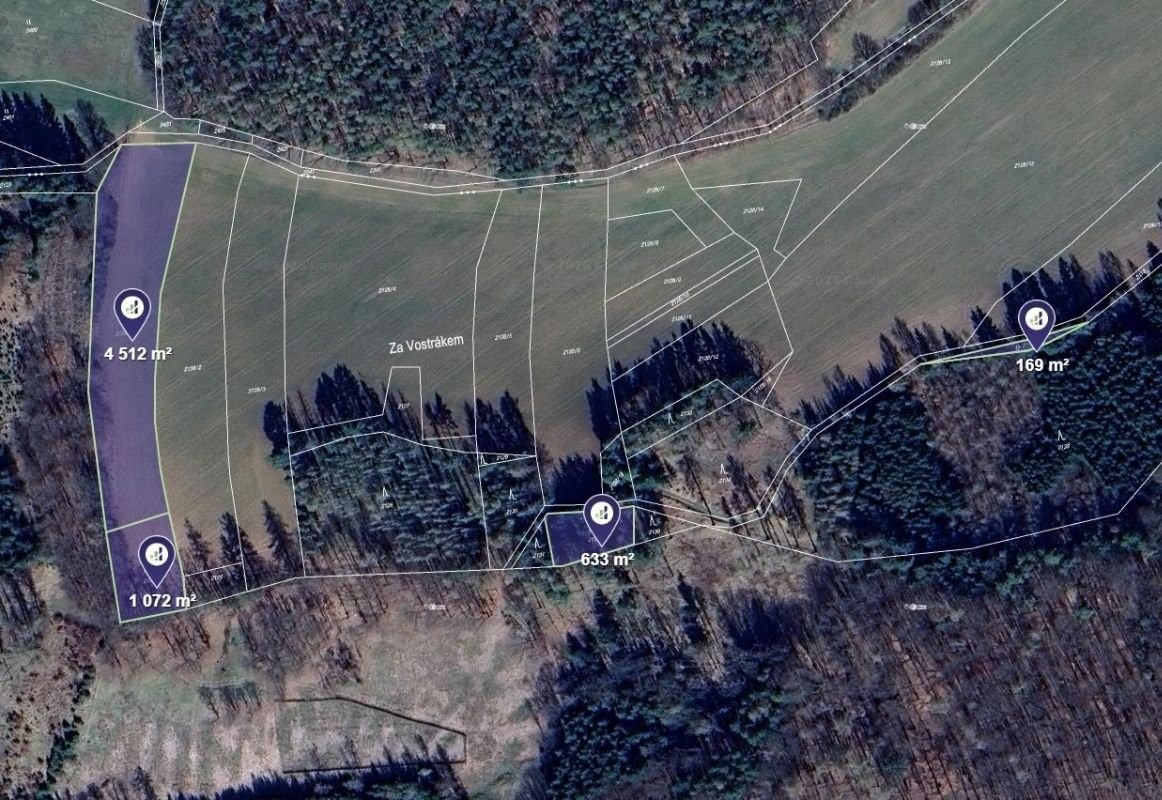 Zemědělský pozemek, 6 386 m²
