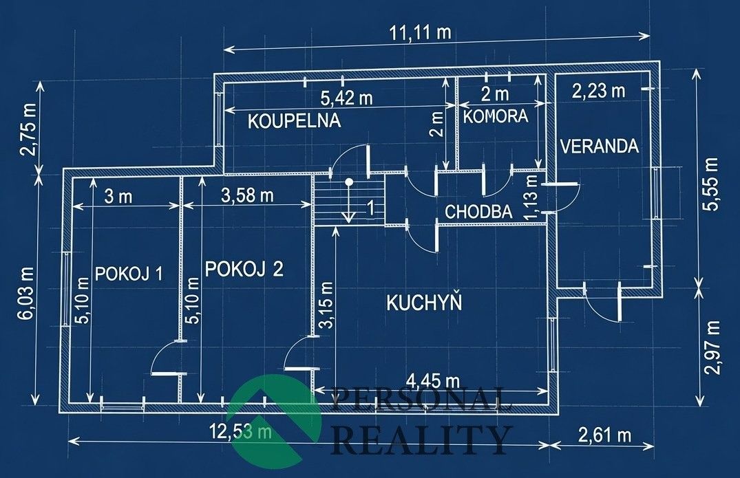 Rodinné domy, Libomyšl Želkovice, 113 m² - 2