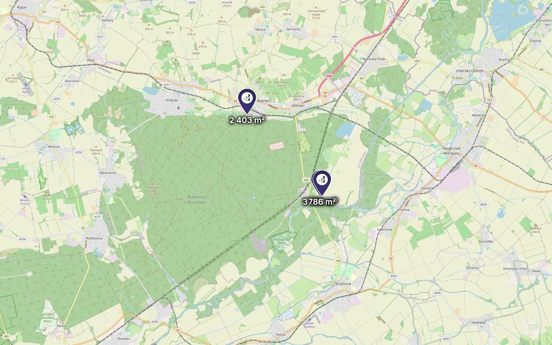 Zemědělský pozemek · 7 042 m² · Bzenec - 4