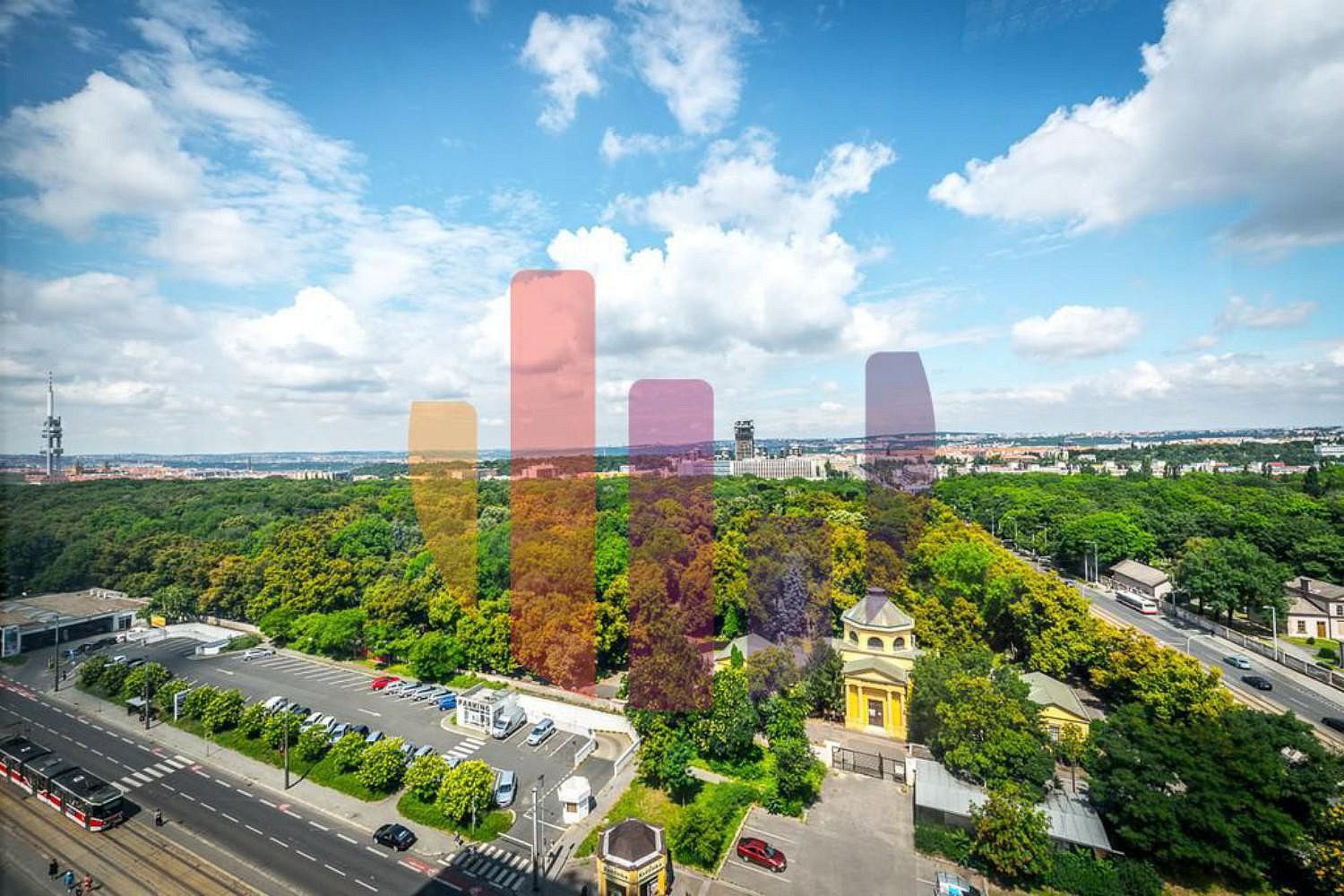 Pronájem kancelář - Praha - Vinohrady, okres Praha 3, Hlavní město Praha, 198 m² - 5