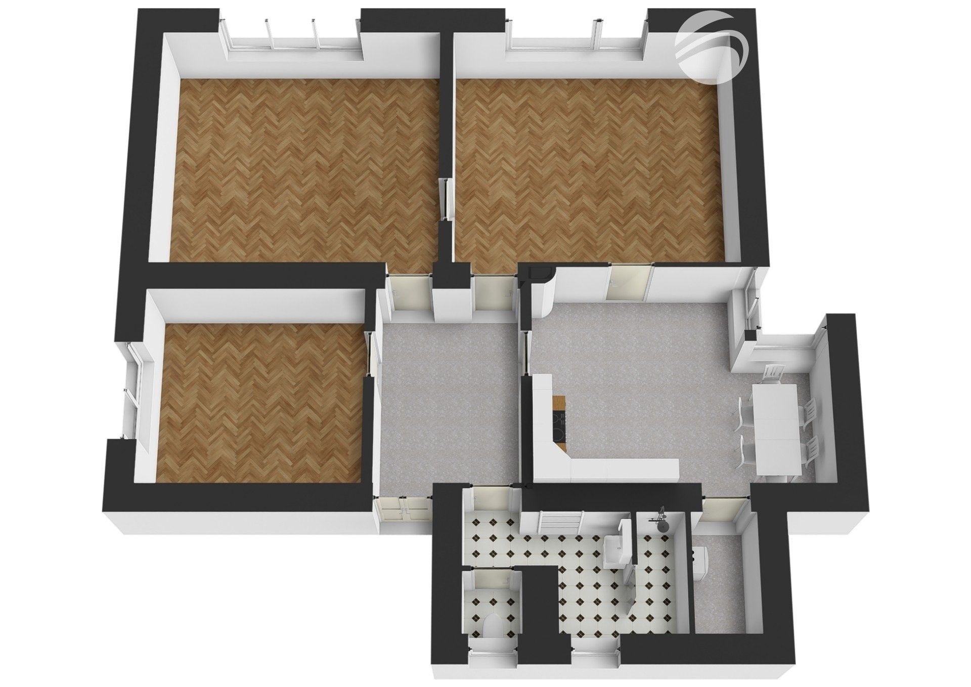 3+1, Říhova, Chlumec nad Cidlinou IV, 100 m²
