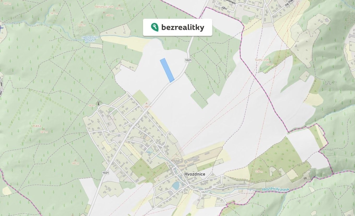 Zemědělské pozemky, Hvozdnice