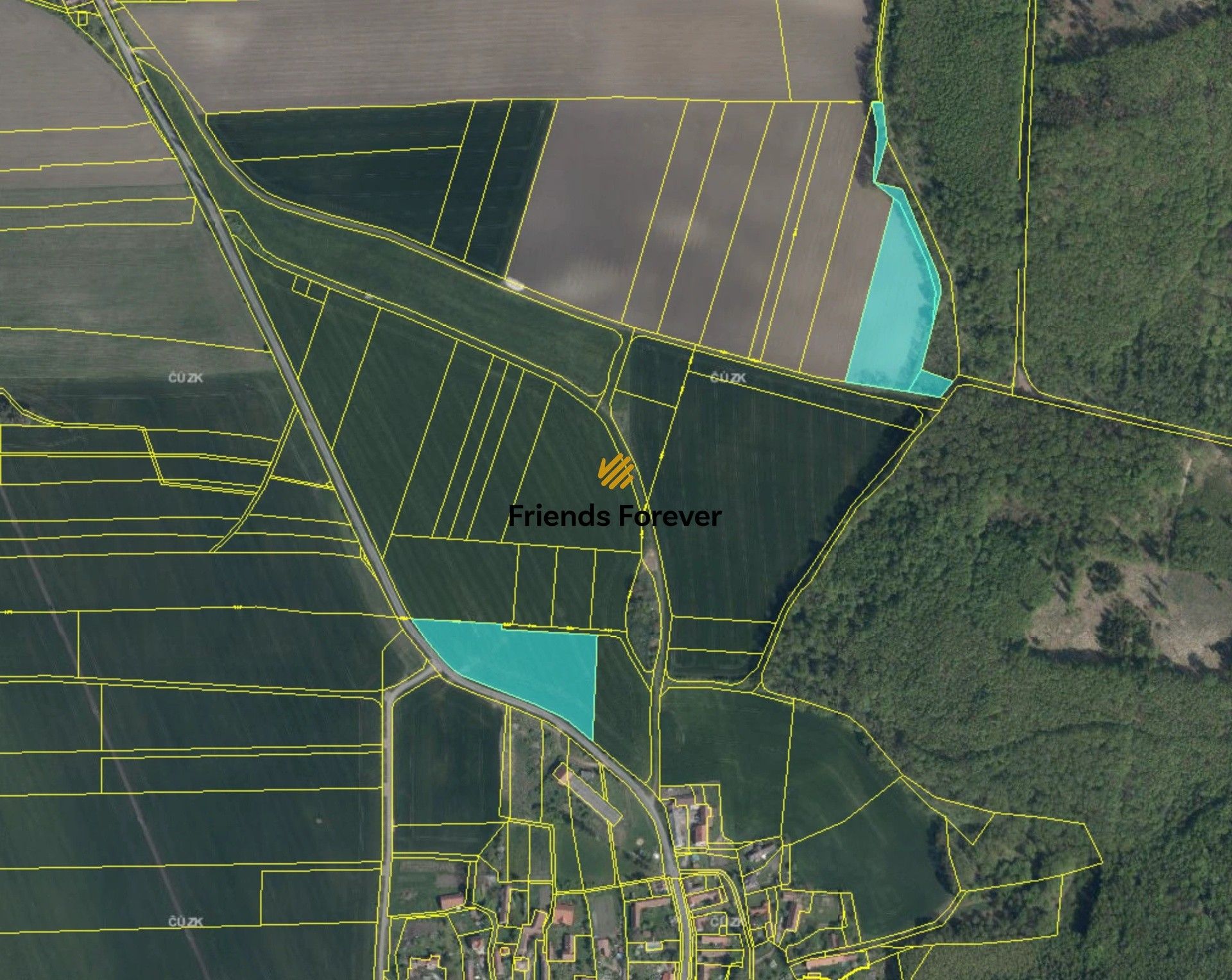 Prodej zemědělský pozemek - Osek, Kněžice, 10 124 m²