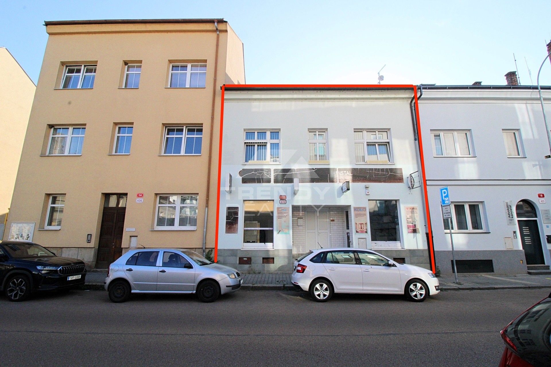 Činžovní domy, Pod Všemi svatými, Plzeň, 450 m² - 1