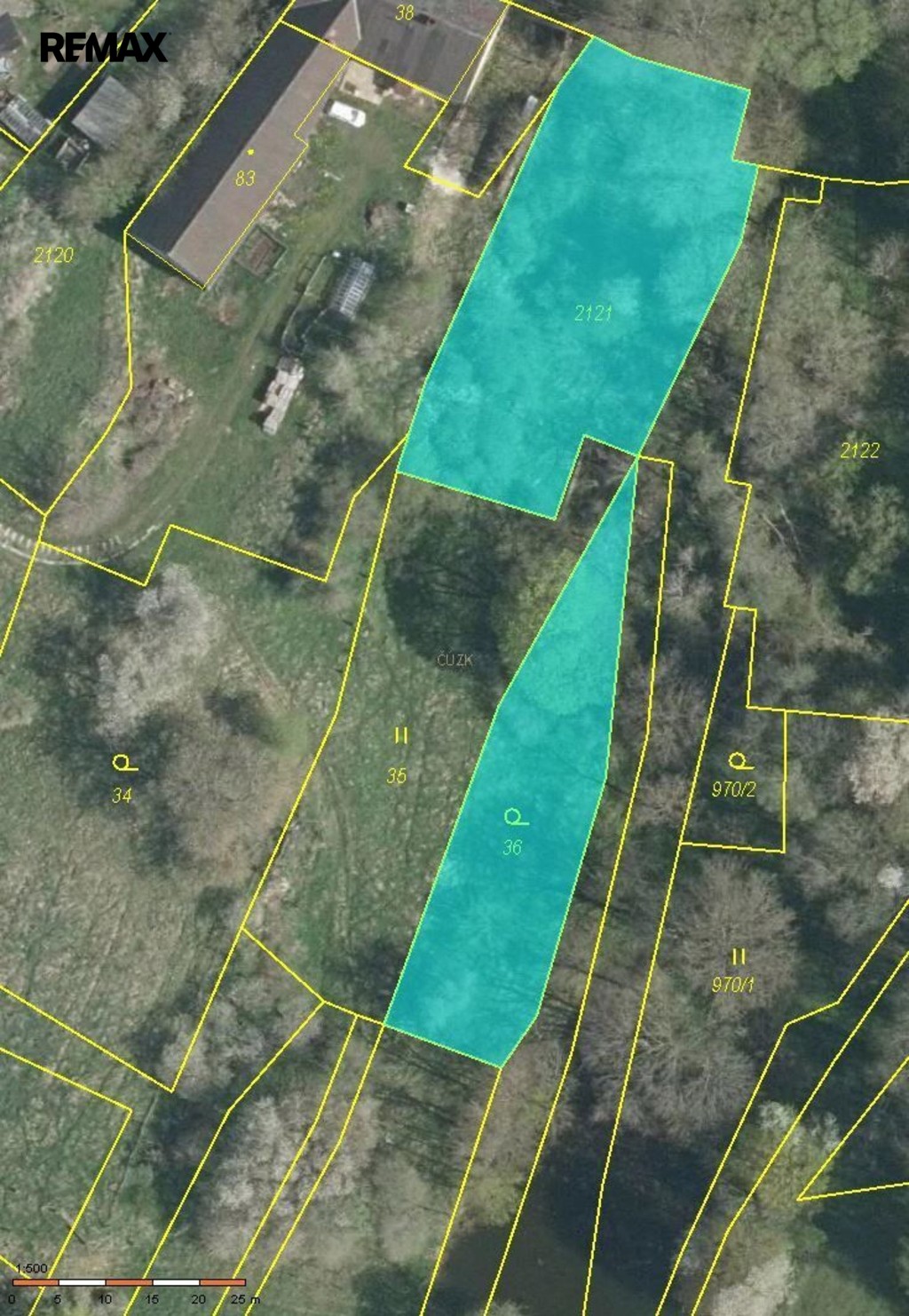 Zahrada · 1 818 m² · Chodová Planá - 3
