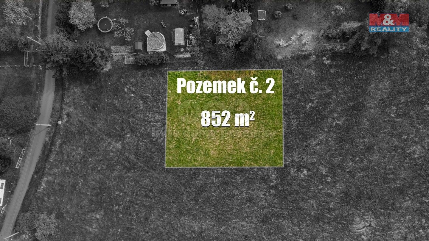 Pozemek pro bydlení, 852 m²