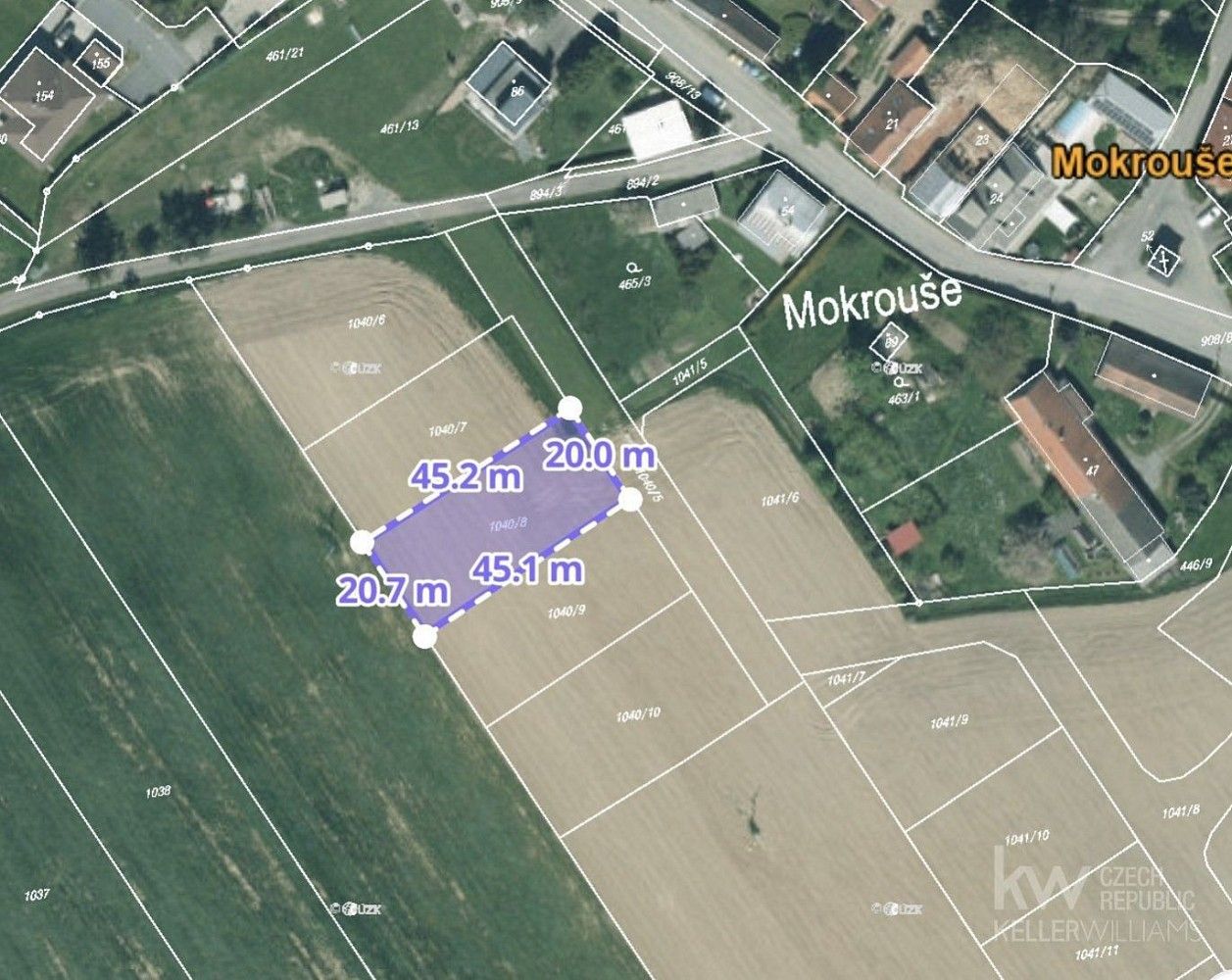 Prodej pozemek pro bydlení - Mokrouše, okres Plzeň-město, Plzeňský kraj - 2
