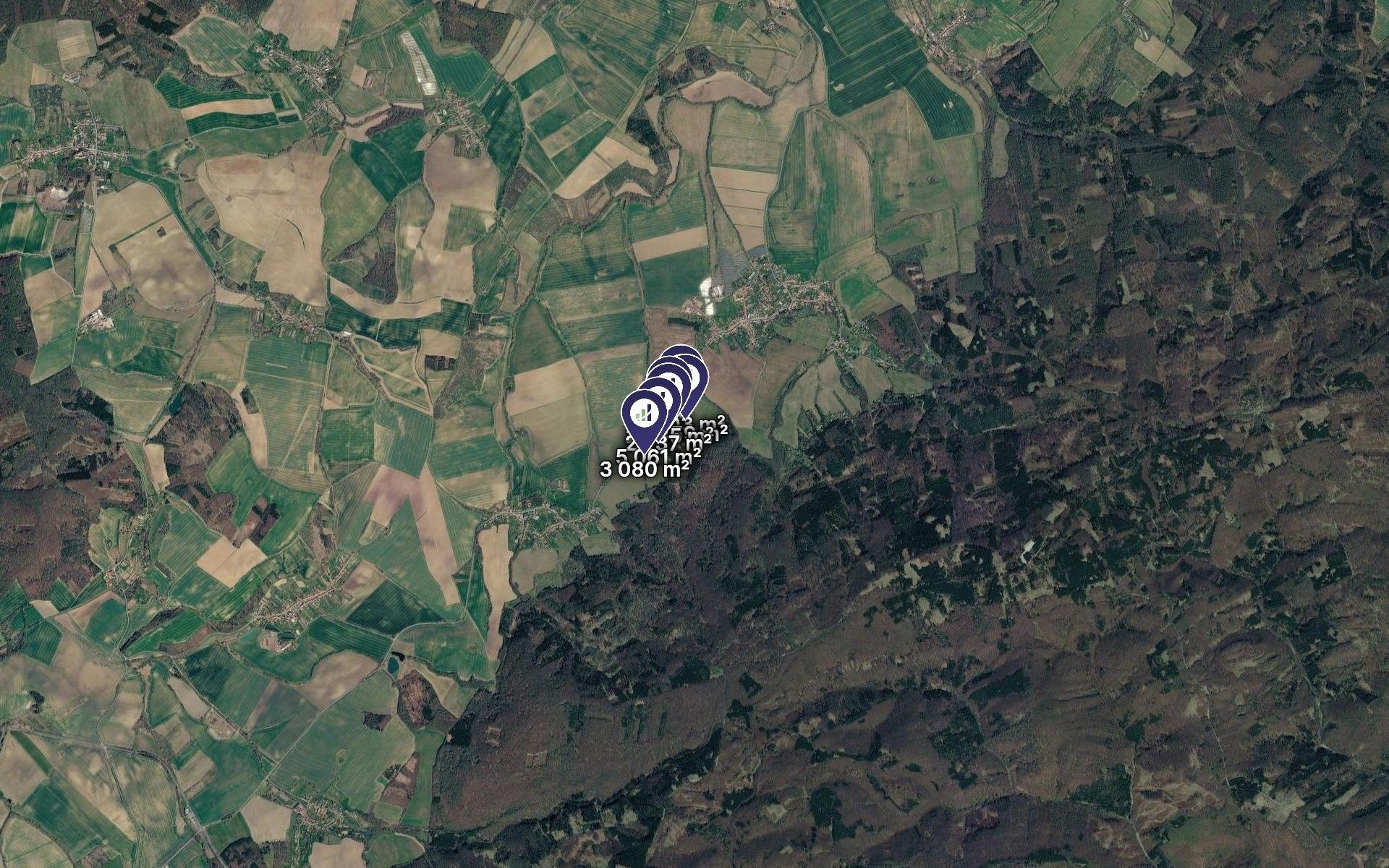 Zemědělské pozemky, Roštín, 20 175 m² - 2