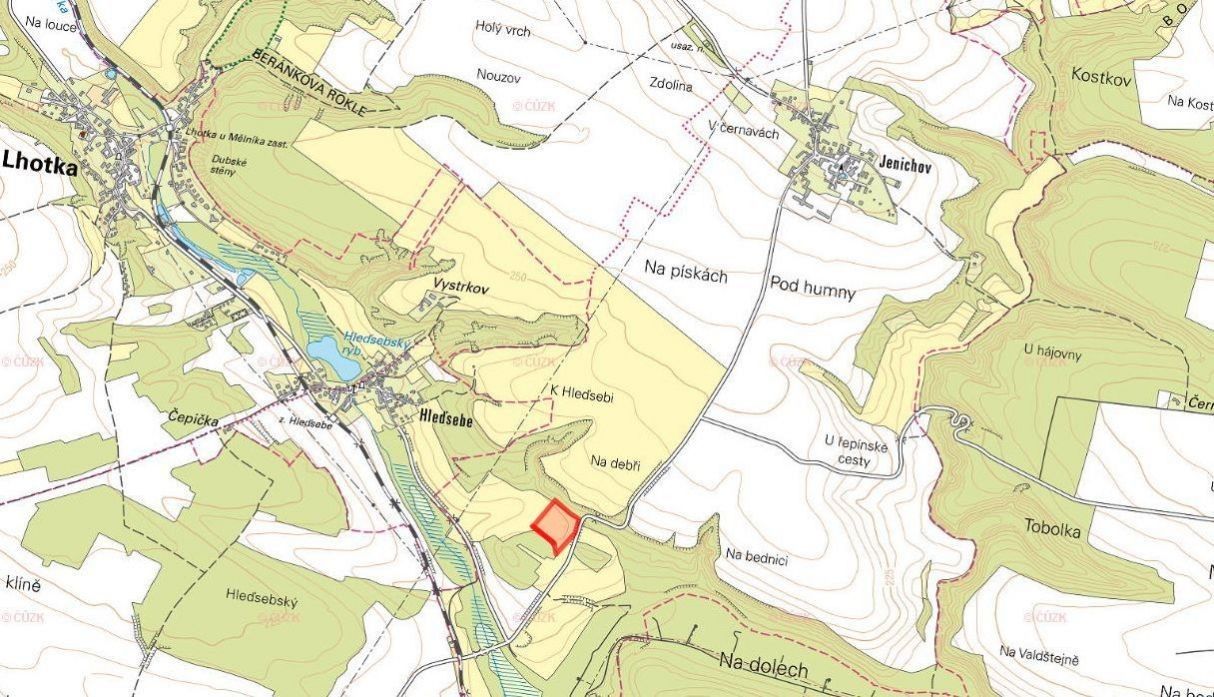 Prodej louka - Jenichov, Střemy