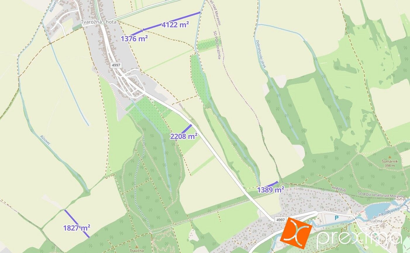 Prodej zemědělský pozemek - Tvarožná Lhota, okres Hodonín, Jihomoravský kraj - 2