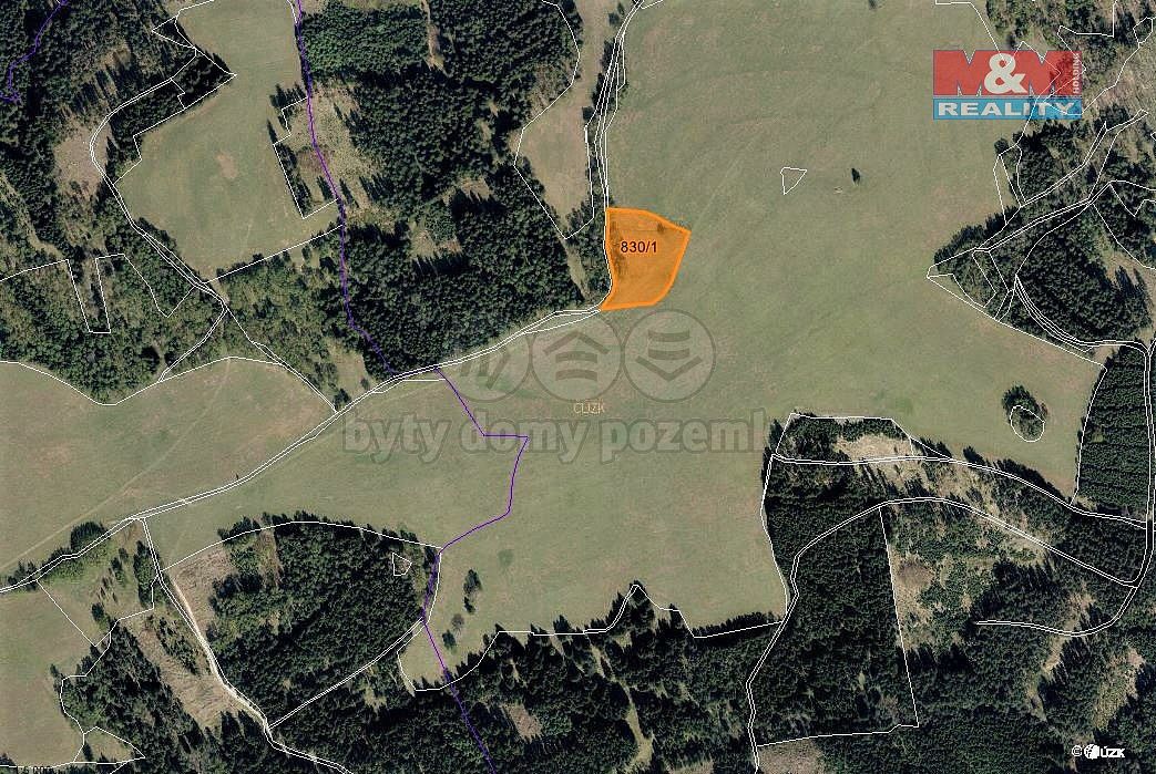 Louka, 8 556 m²