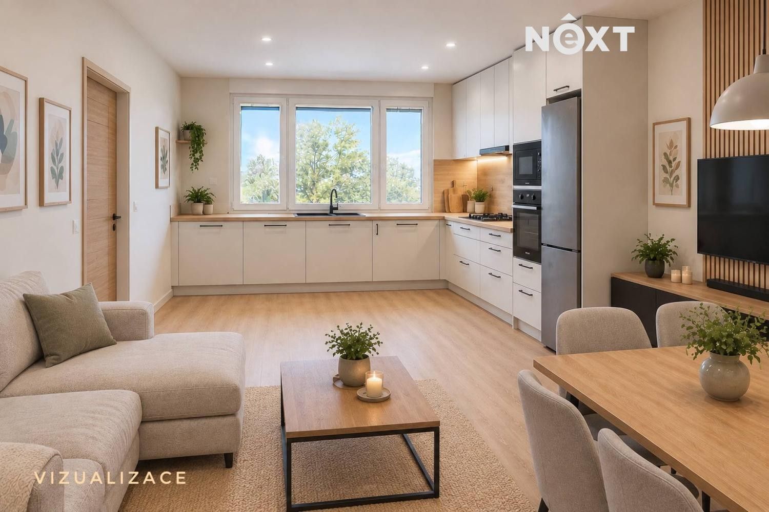 2+1, K. H. Borovského 558, Nová Bystřice, 66 m² - 1