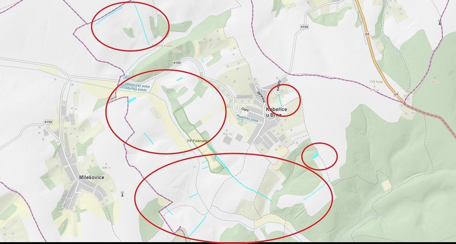 Zemědělské pozemky, Kobeřice u Brna, okres Vyškov, Jihomoravský kraj - 1