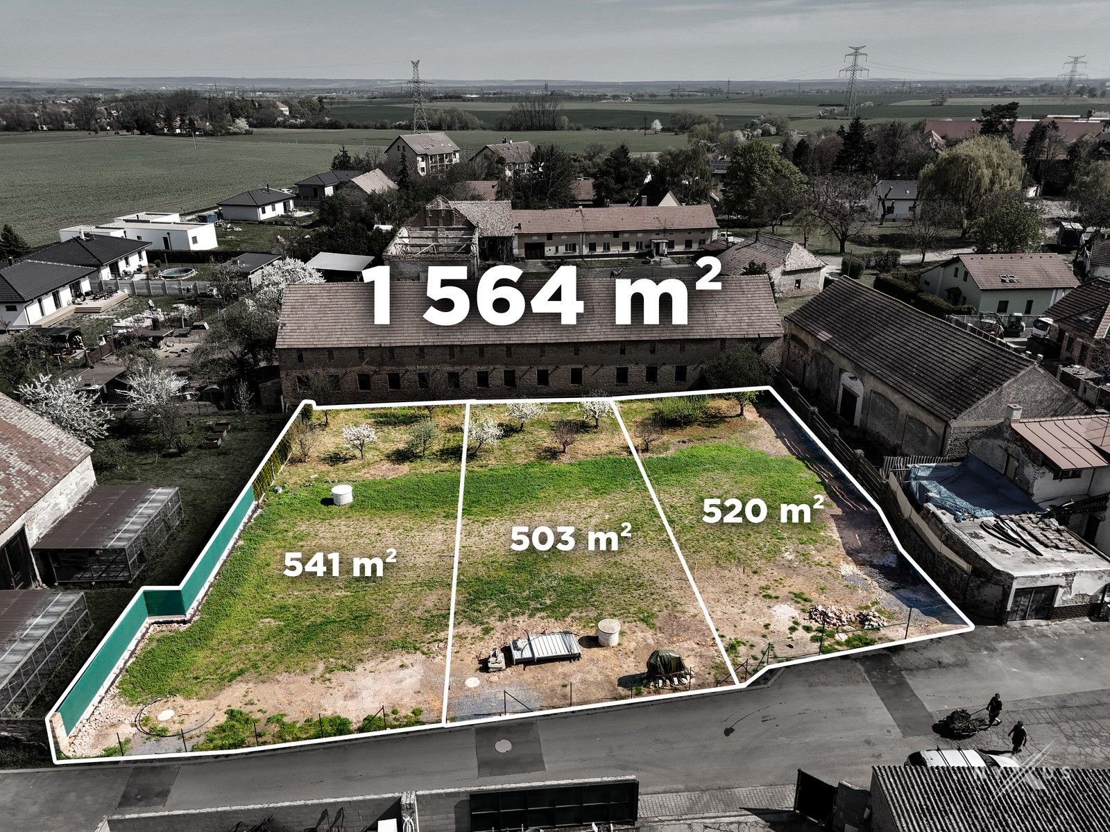 Pozemky pro bydlení, Brázdim Starý Brázdim, 1 564 m²