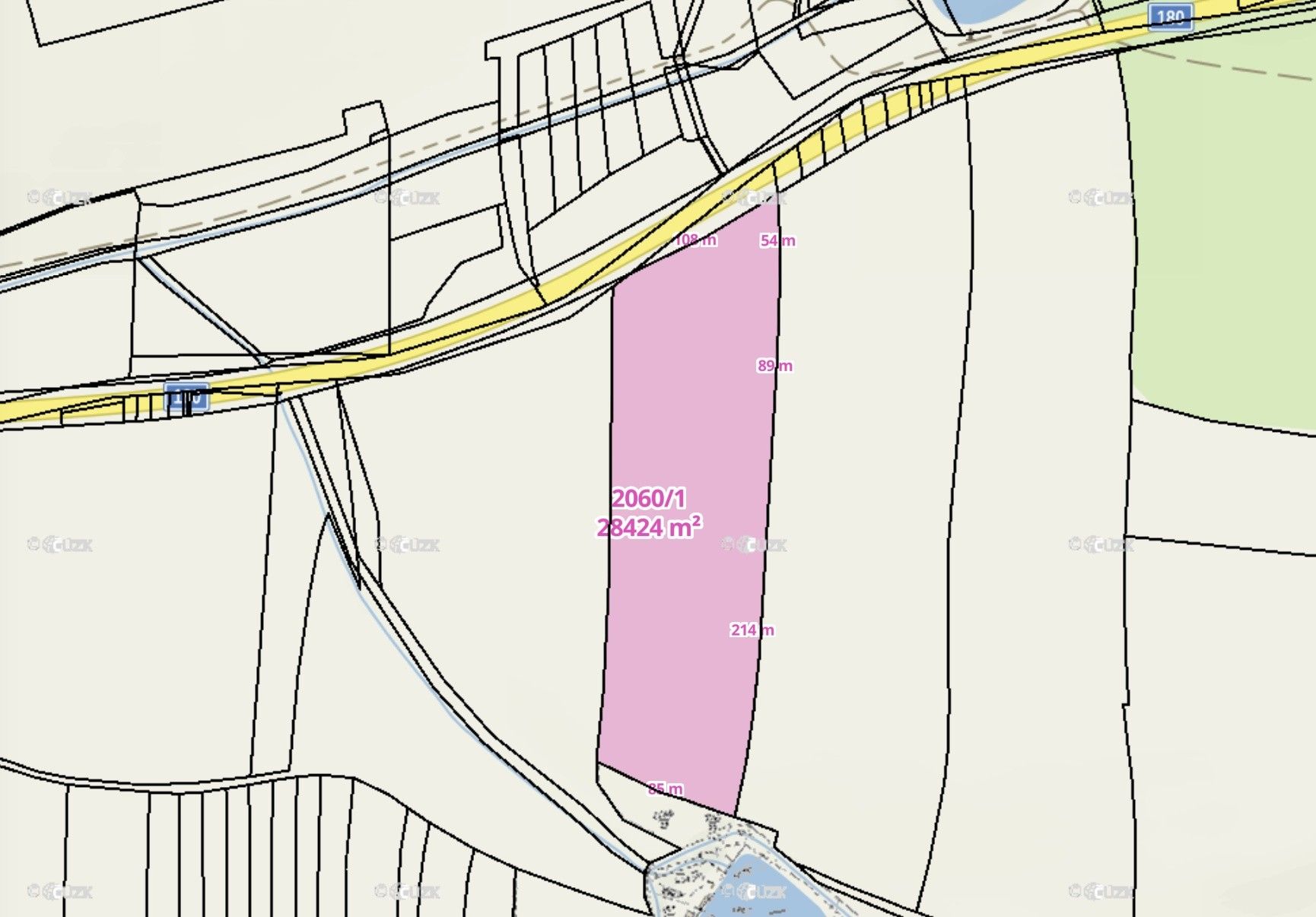 Prodej zemědělský pozemek - Dobřany