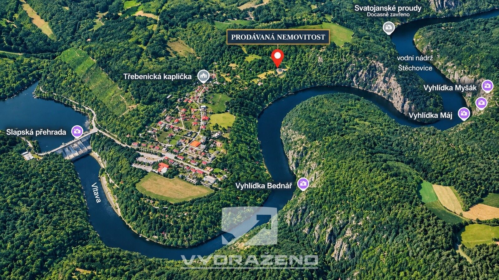 Chata · 50 m² · Třebenice, Štěchovice - 3