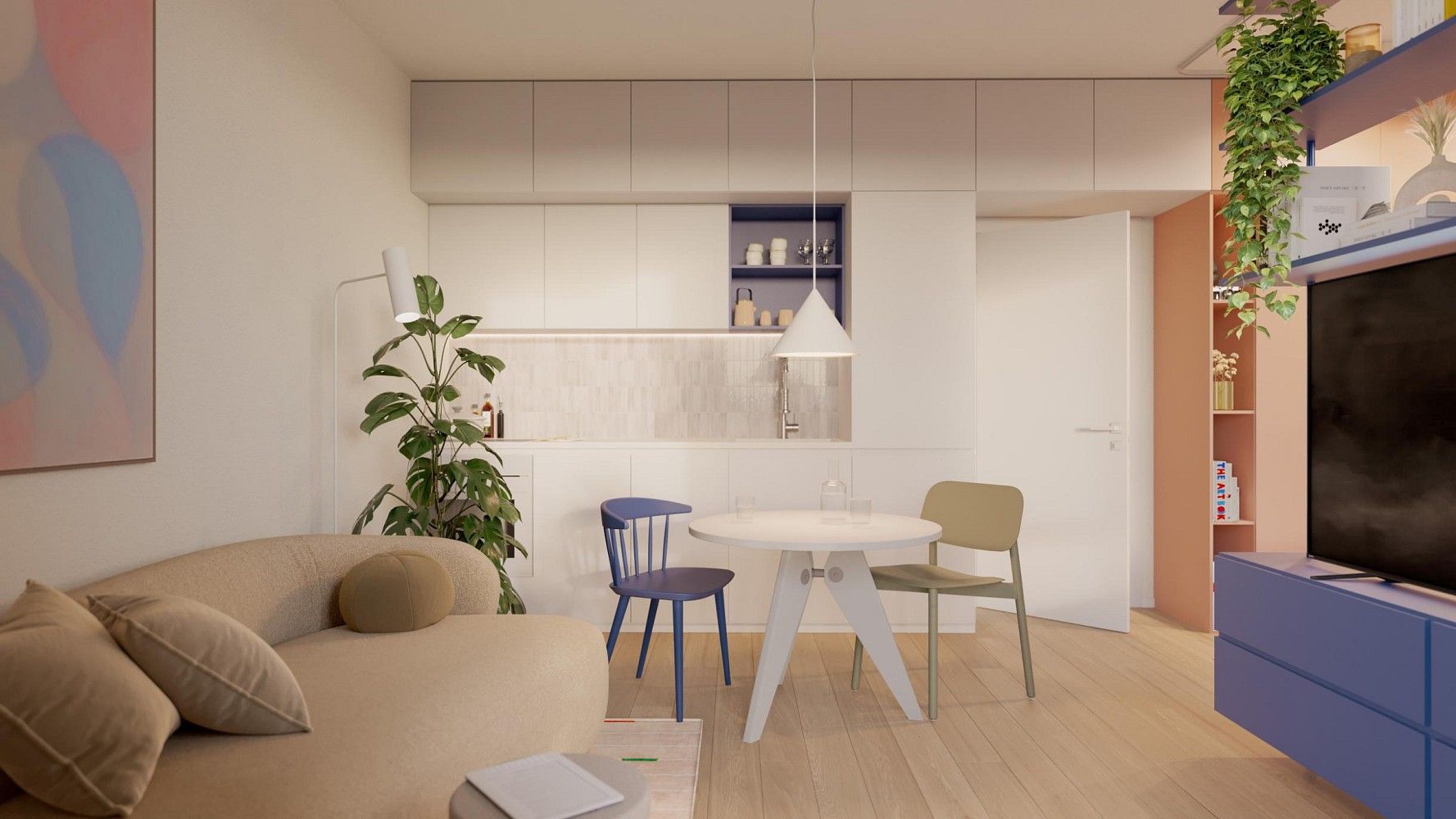 1+kk, K Žižkovu, Praha 9 - Vysočany, 26 m² - 1