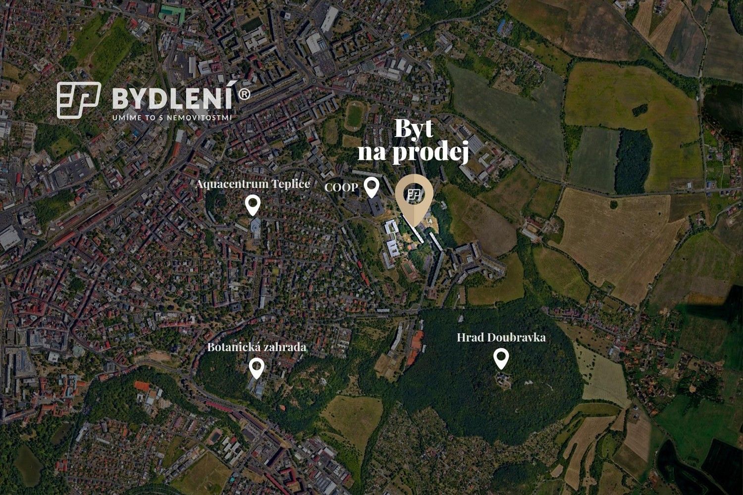 Byt 3+1 · 70 m² · Trnovanská, Teplice - Trnovany - 4