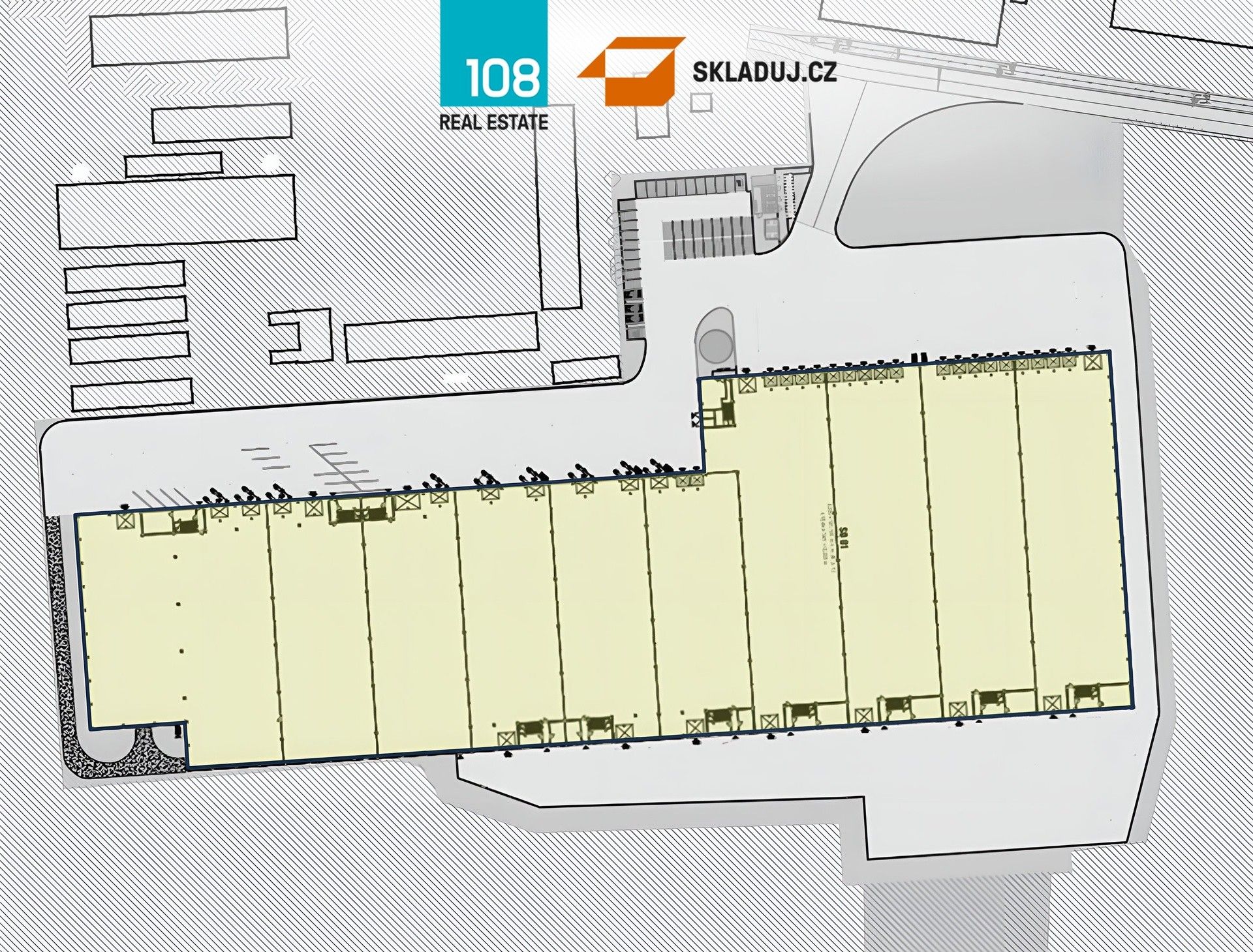 Sklad · 22 000 m² · U jezu  , Brno Chrlice - 3