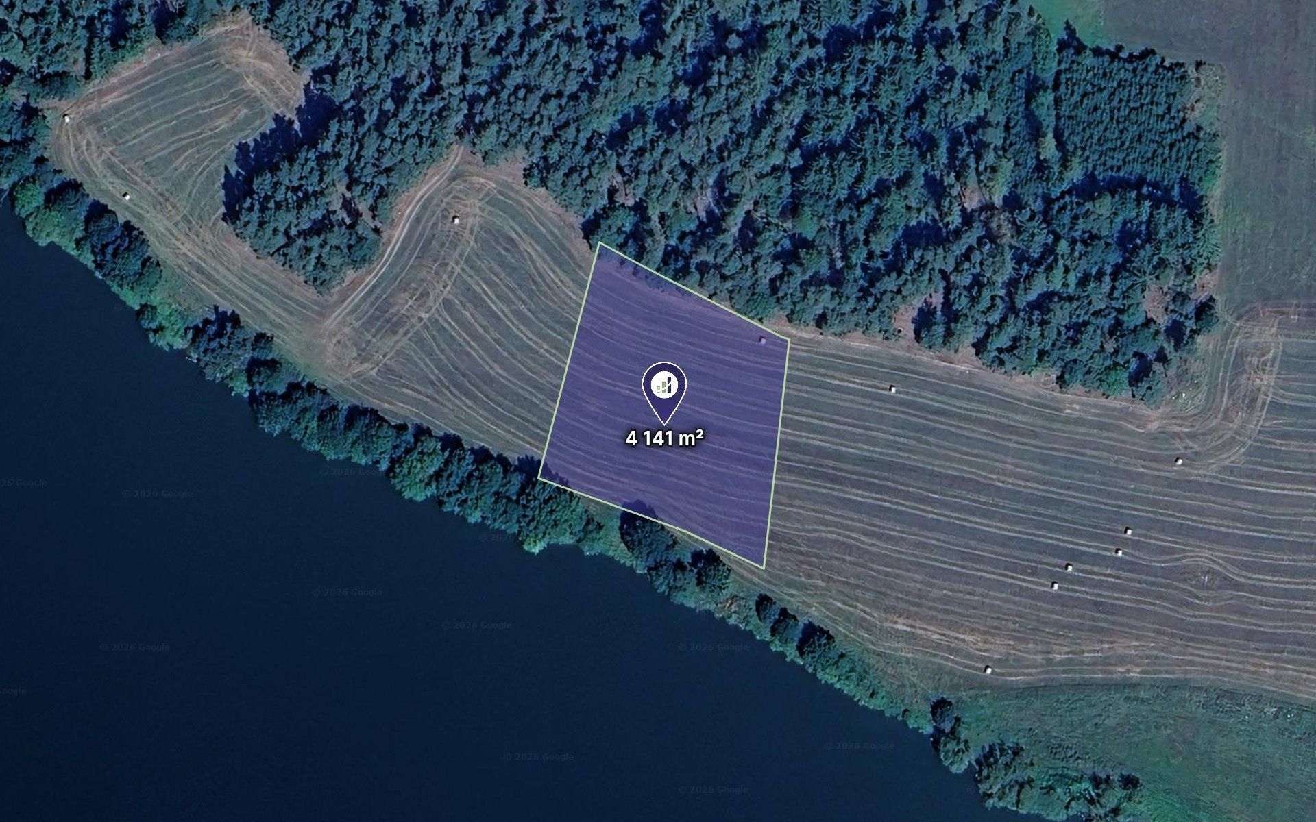 Zemědělský pozemek, 4 141 m²