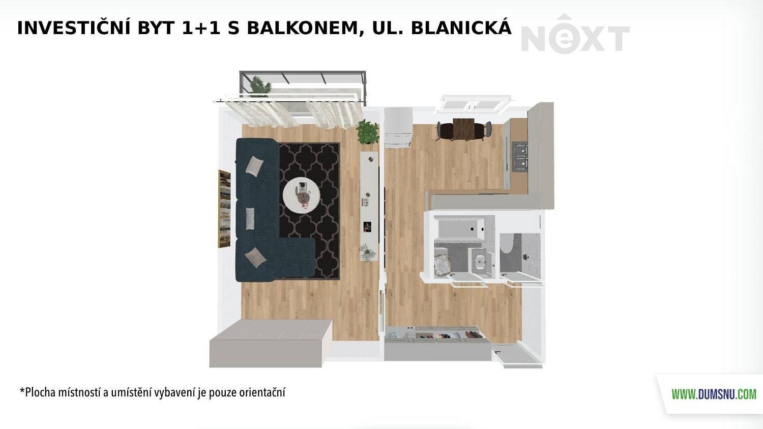 Byt 1+1 · 39 m² · Šumperk, Olomoucký kraj - 3