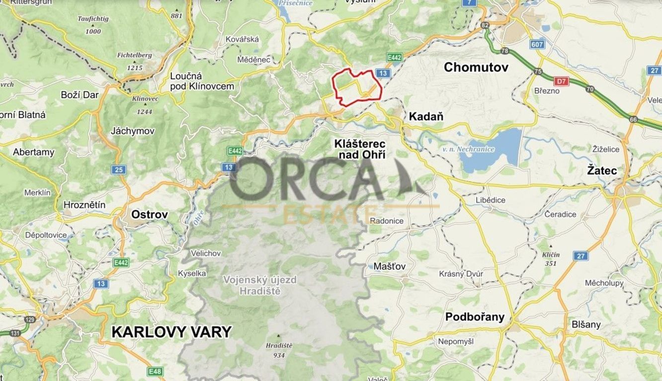 Ostatní, Klášterec nad Ohří, 4 758 m²