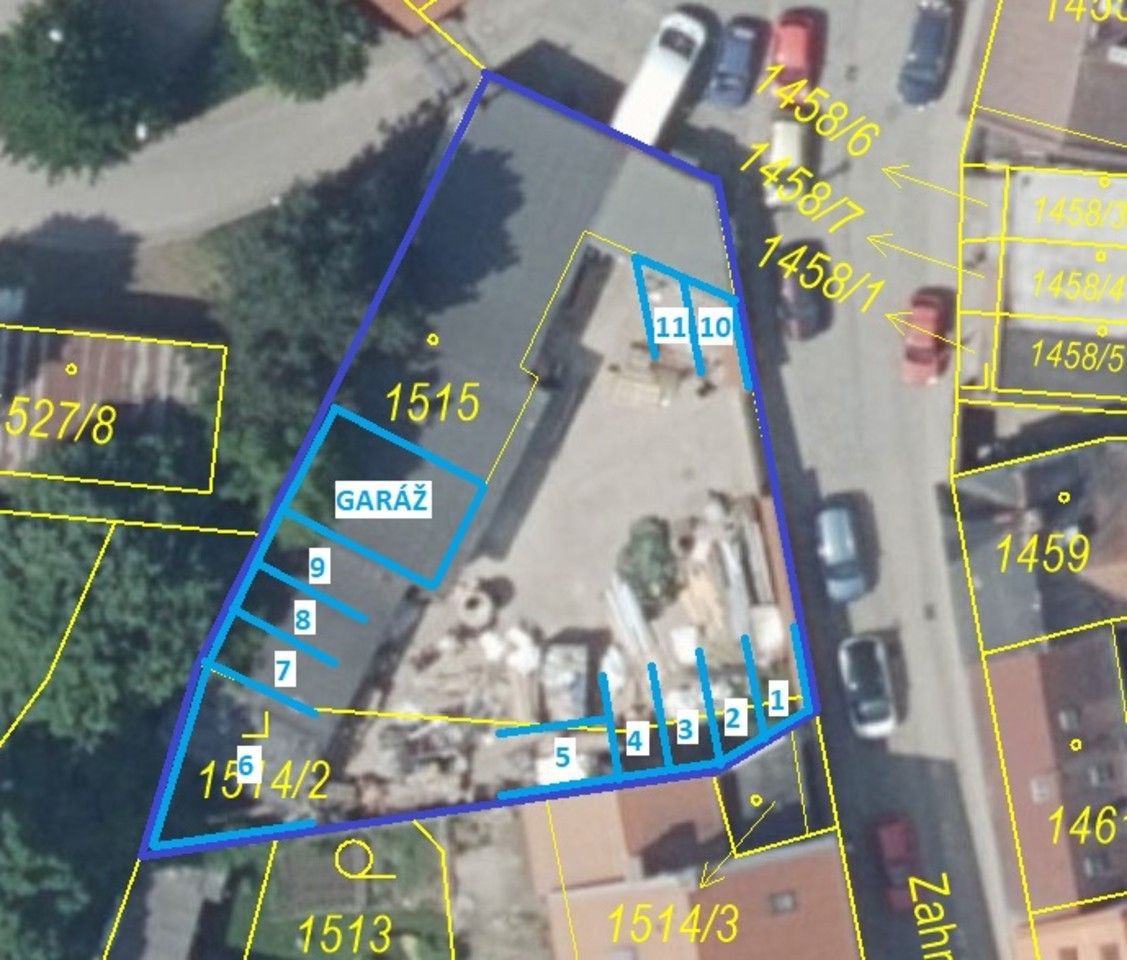 Pronájem garáž - Předměstí, Litoměřice, 341 m²