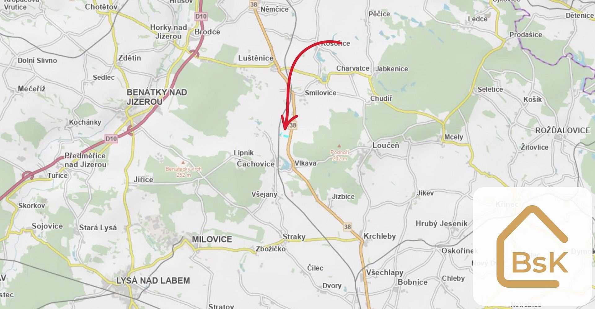 Zemědělský pozemek · Vlkava, okres Mladá Boleslav - 4