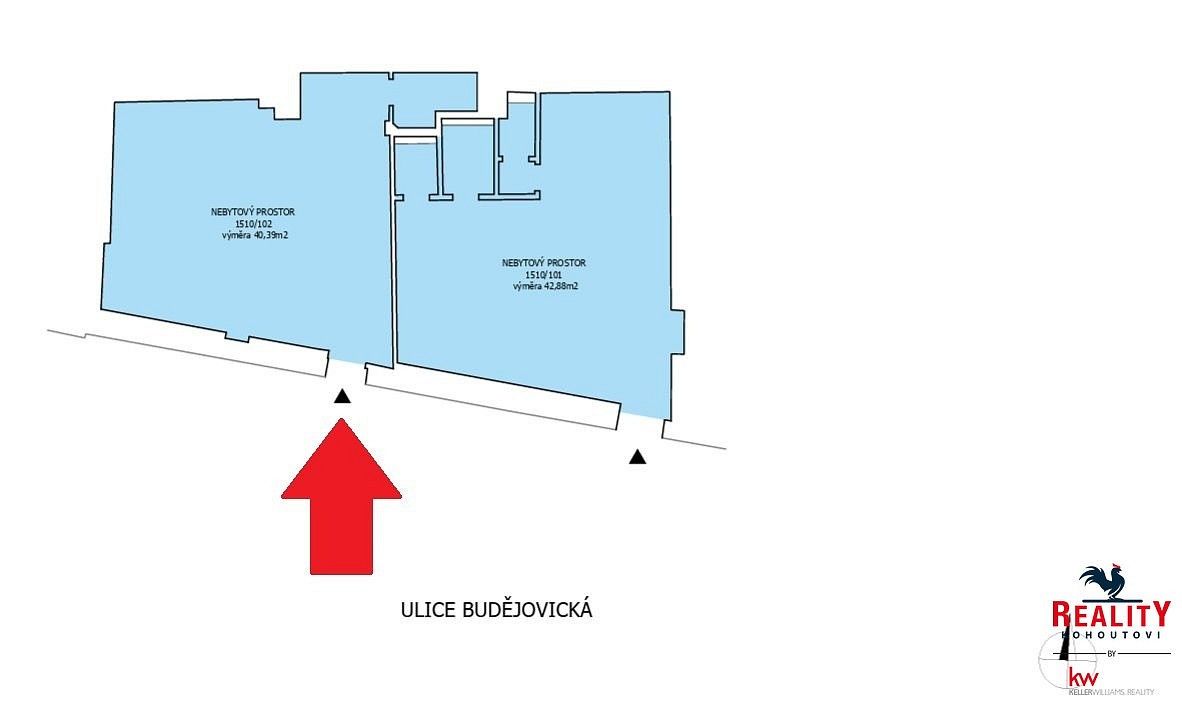 Obchodní prostory · 40 m² · Tábor, Jihočeský kraj - 4
