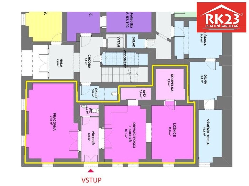3+kk, Lesní, Mariánské Lázně, 87 m² - 2