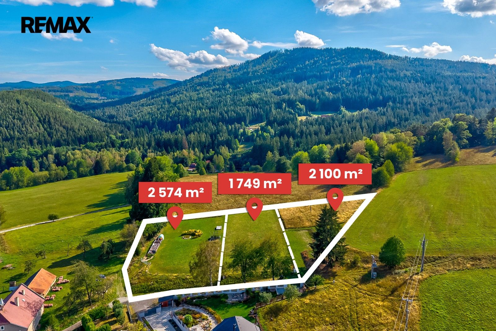 Pozemek pro bydlení · 2 574 m² · Vyšší Brod - 3